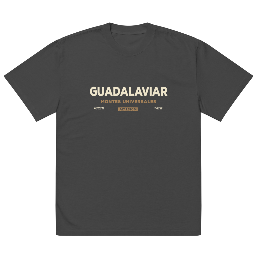 Camiseta Oversize Guadalaviar | Montes Universales