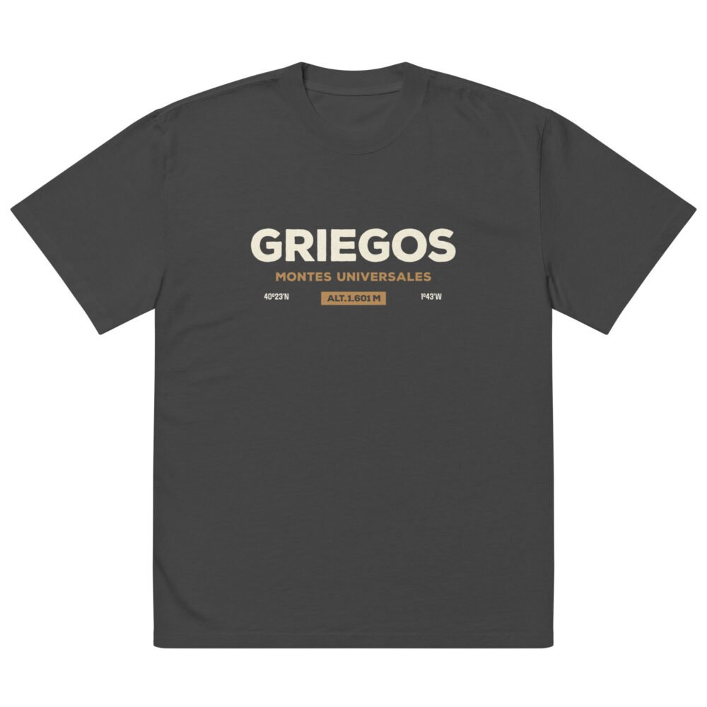 Camiseta Oversize Griegos | Montes Universales