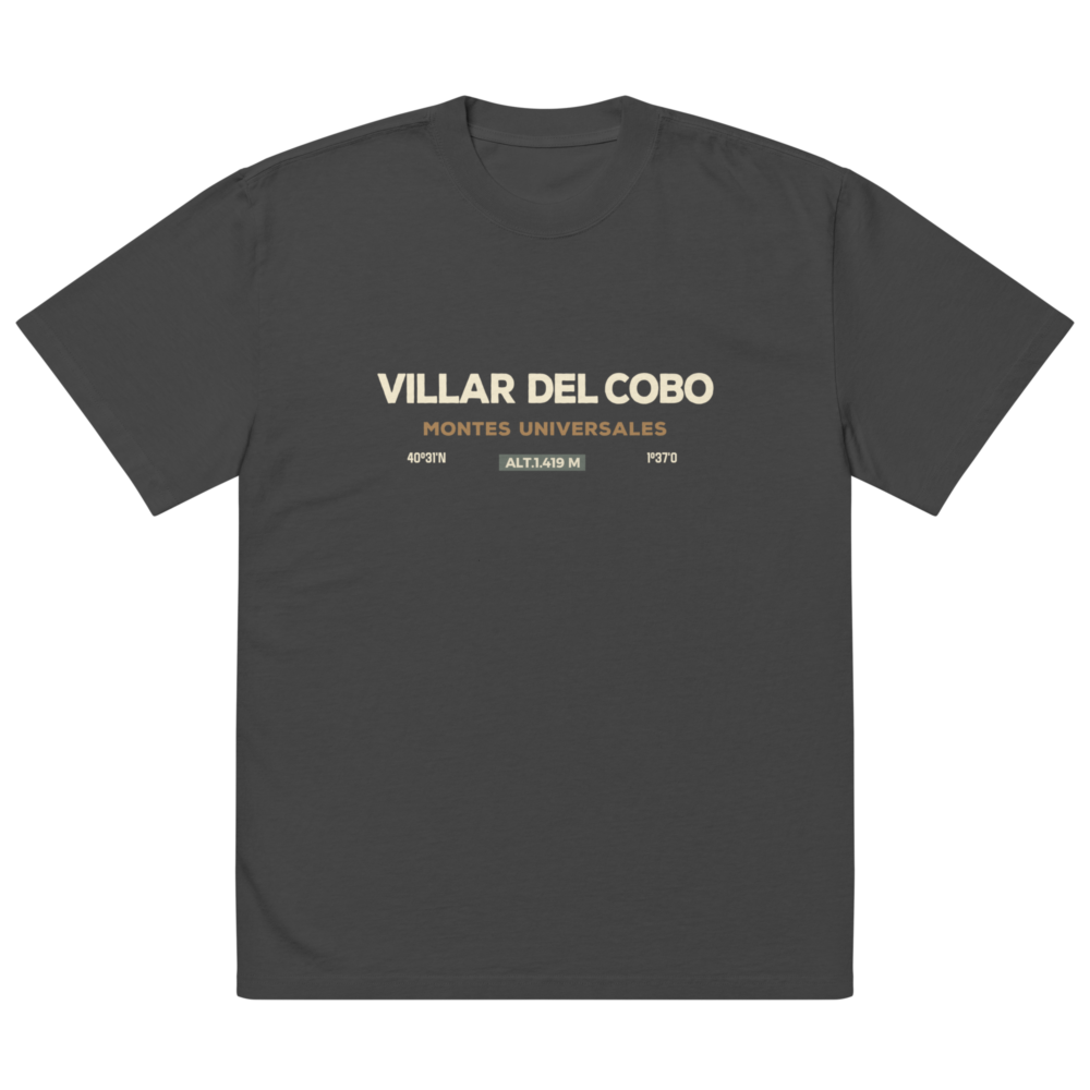 Camiseta Oversize Villar del Cobo | Montes Universales