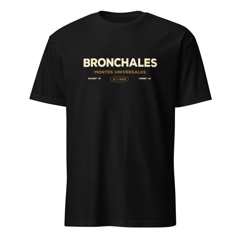Camiseta Bronchales – Ciervo y Rovellones | Montes Universales